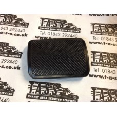 LAMBRETTA BRAKE PEDAL RUBBER BLACK  INNOCENTI LOGO